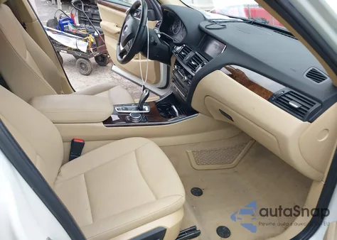 2015 BMW X3 xDrive28I из США, поврежденный, VIN 5UXWX9C50F0D62146